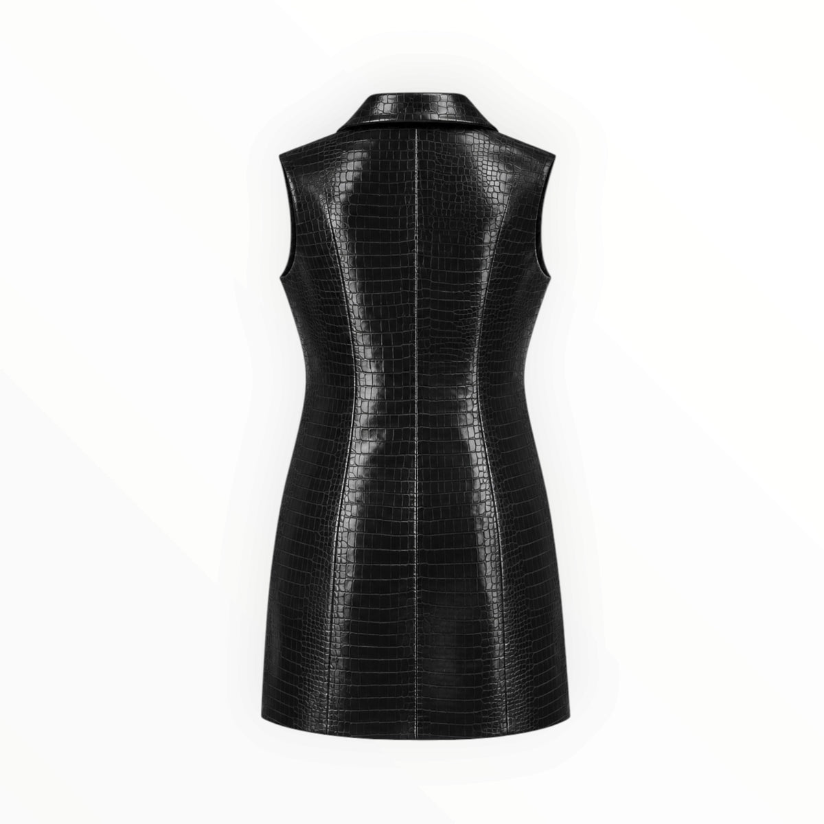 Ivar Croc Coated Blazer Dress size 6 NEW WITH TAGS