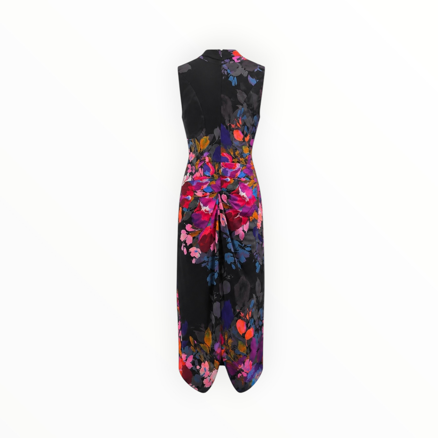 Floral Draped Dress size 2