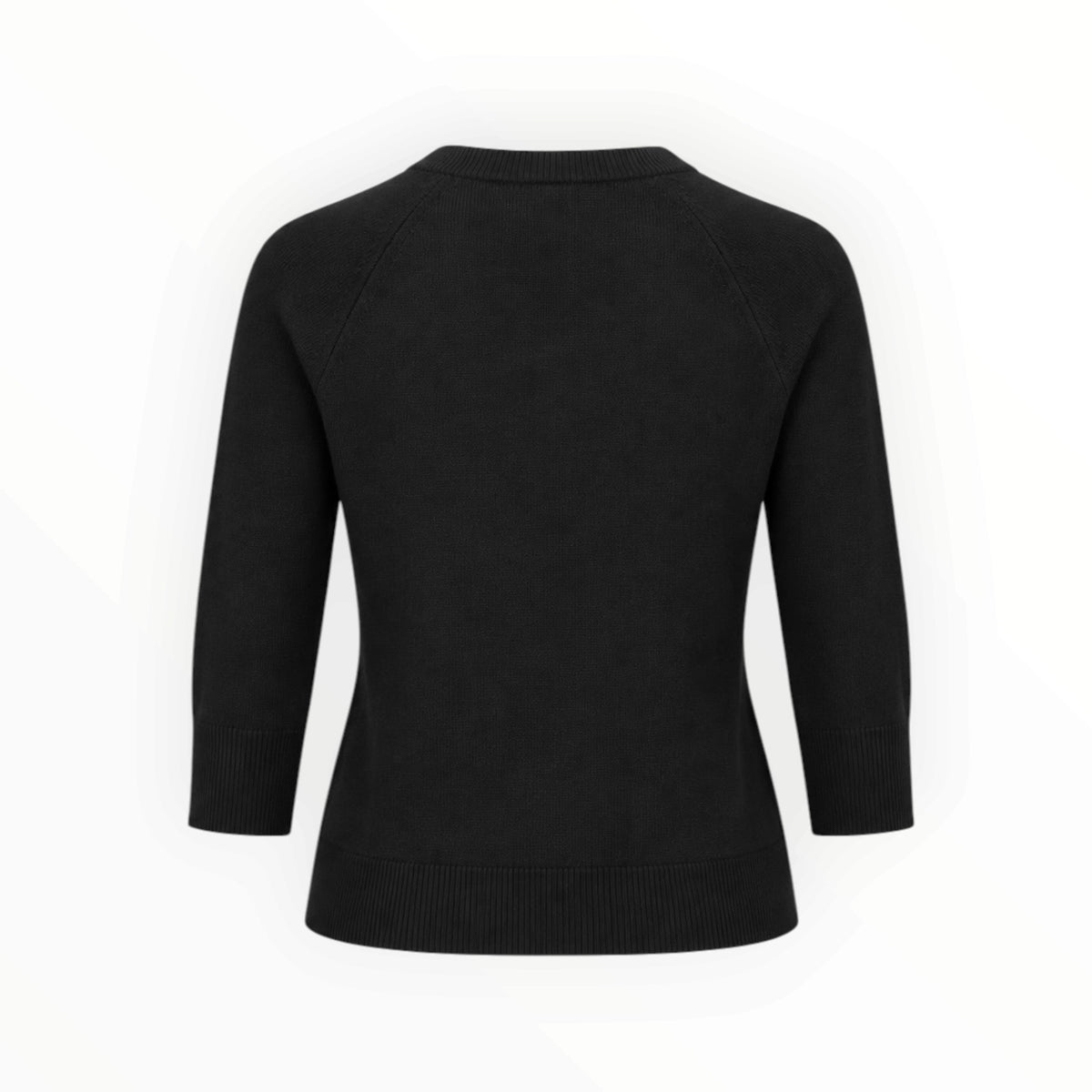 Crisana Crystal Daisy Neck Sweater size 0