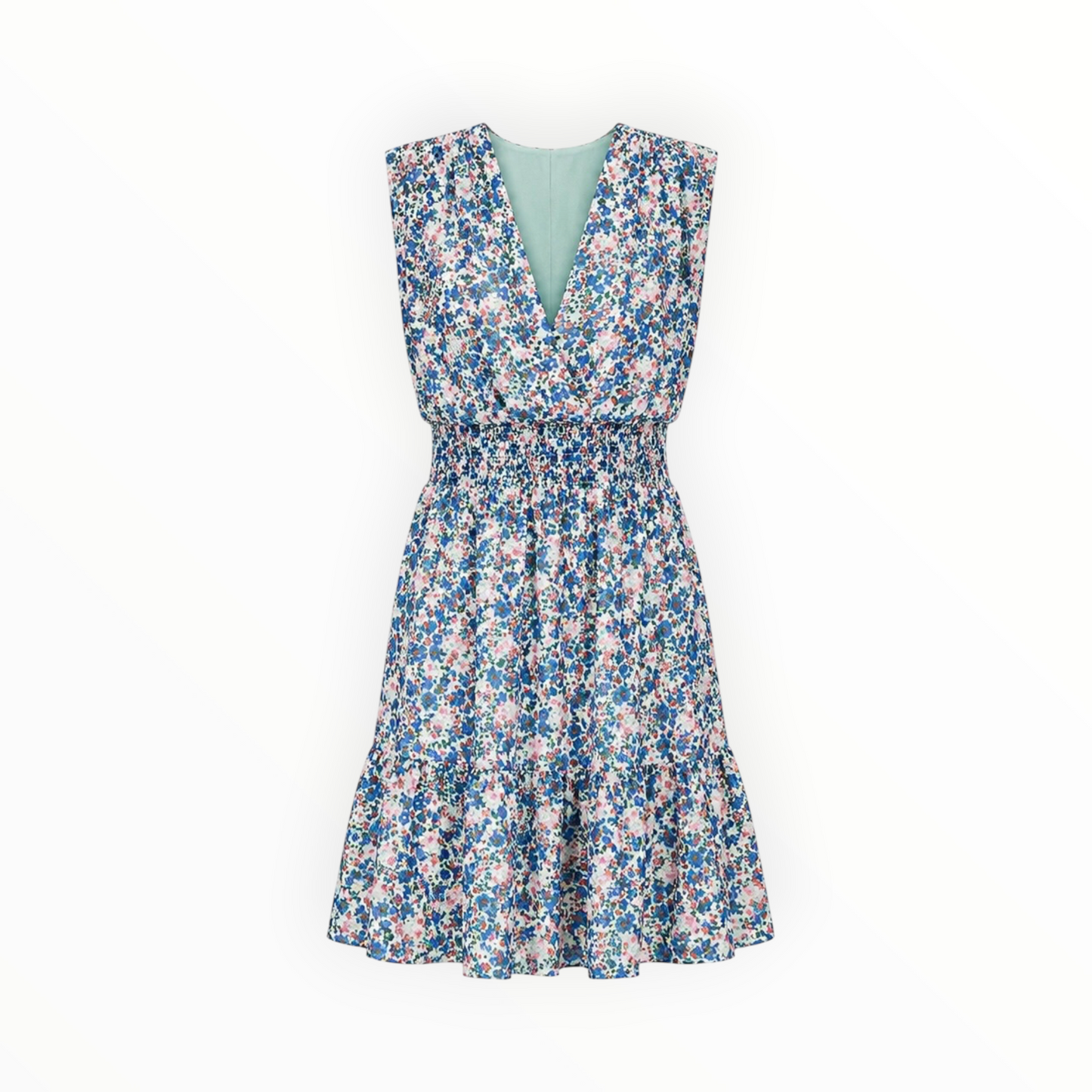 Meadow Smocked Floral Dress size L