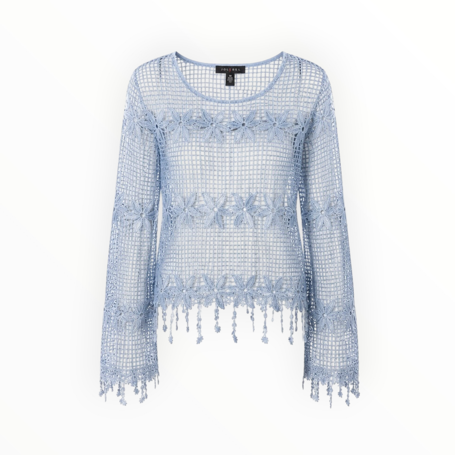 Crochet Fringe Top size L