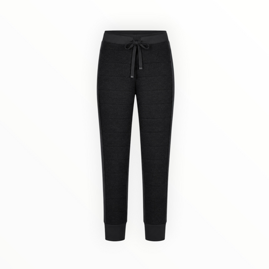 Mixed-Fabric Jogger Pants size 12