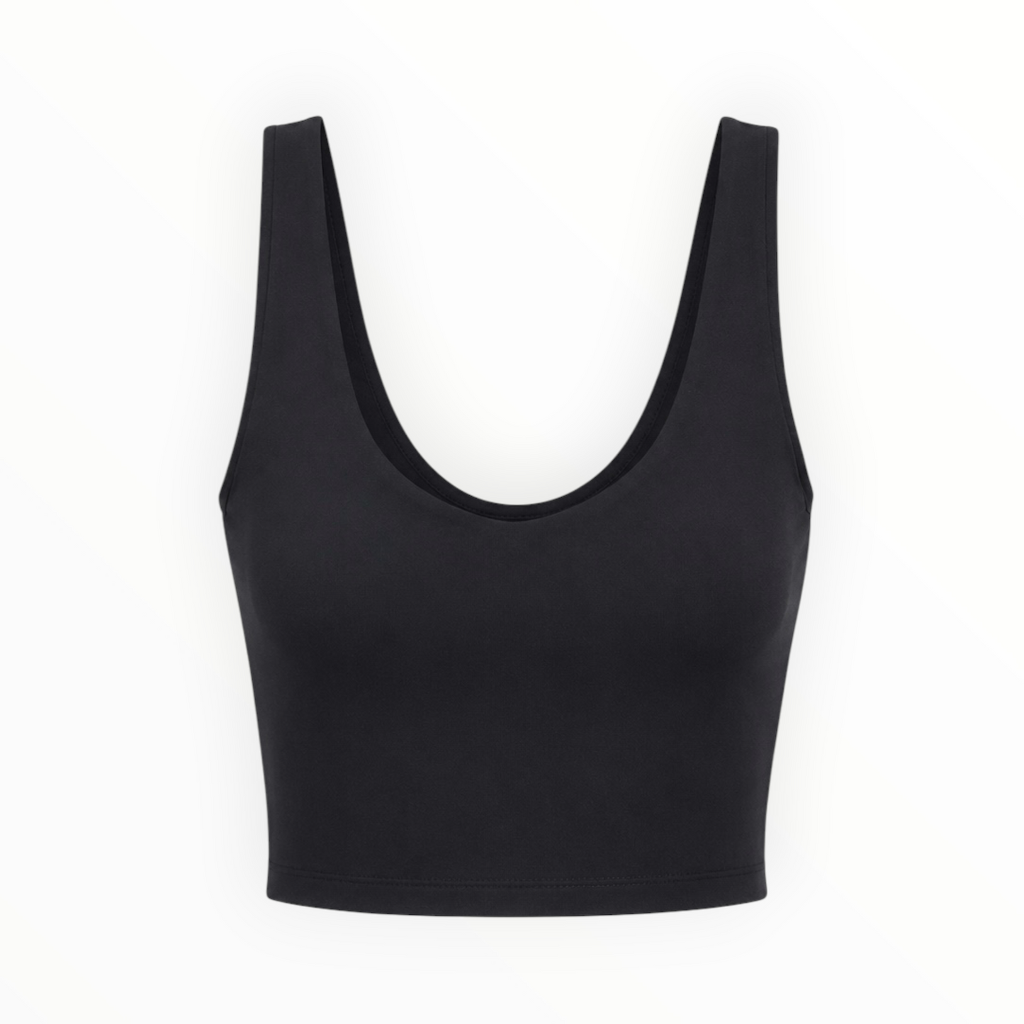 Scoop Neck Cropped Tank size S