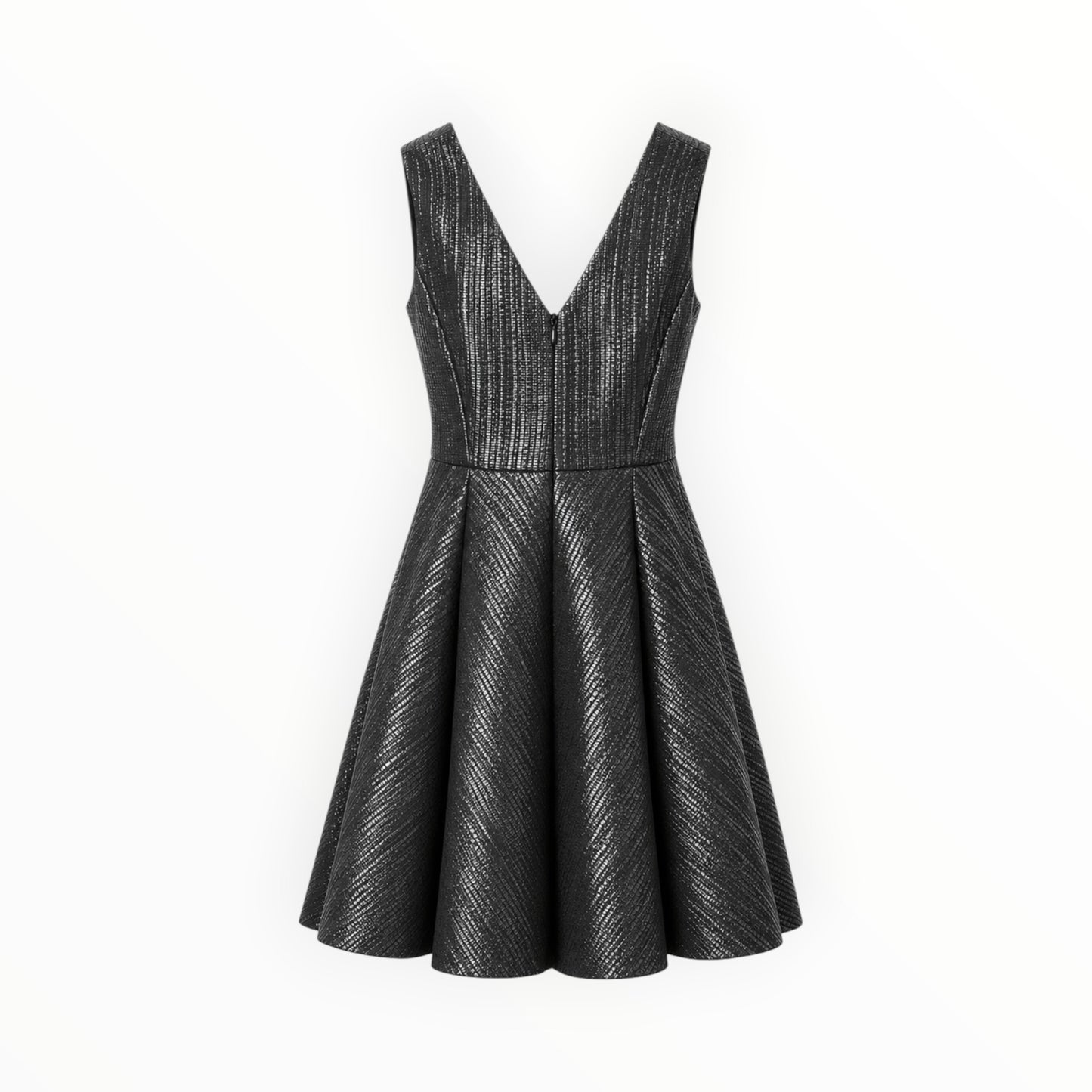 Metallic Fit & Flare Cocktail Dress size 6