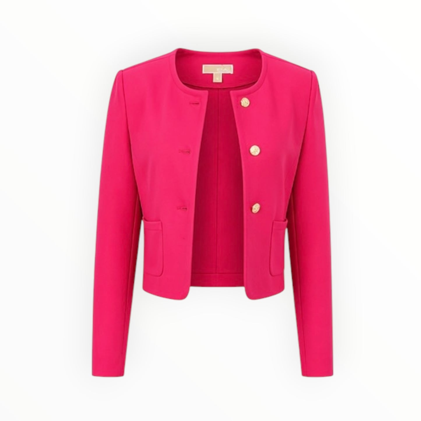 Cropped Button Blazer size M