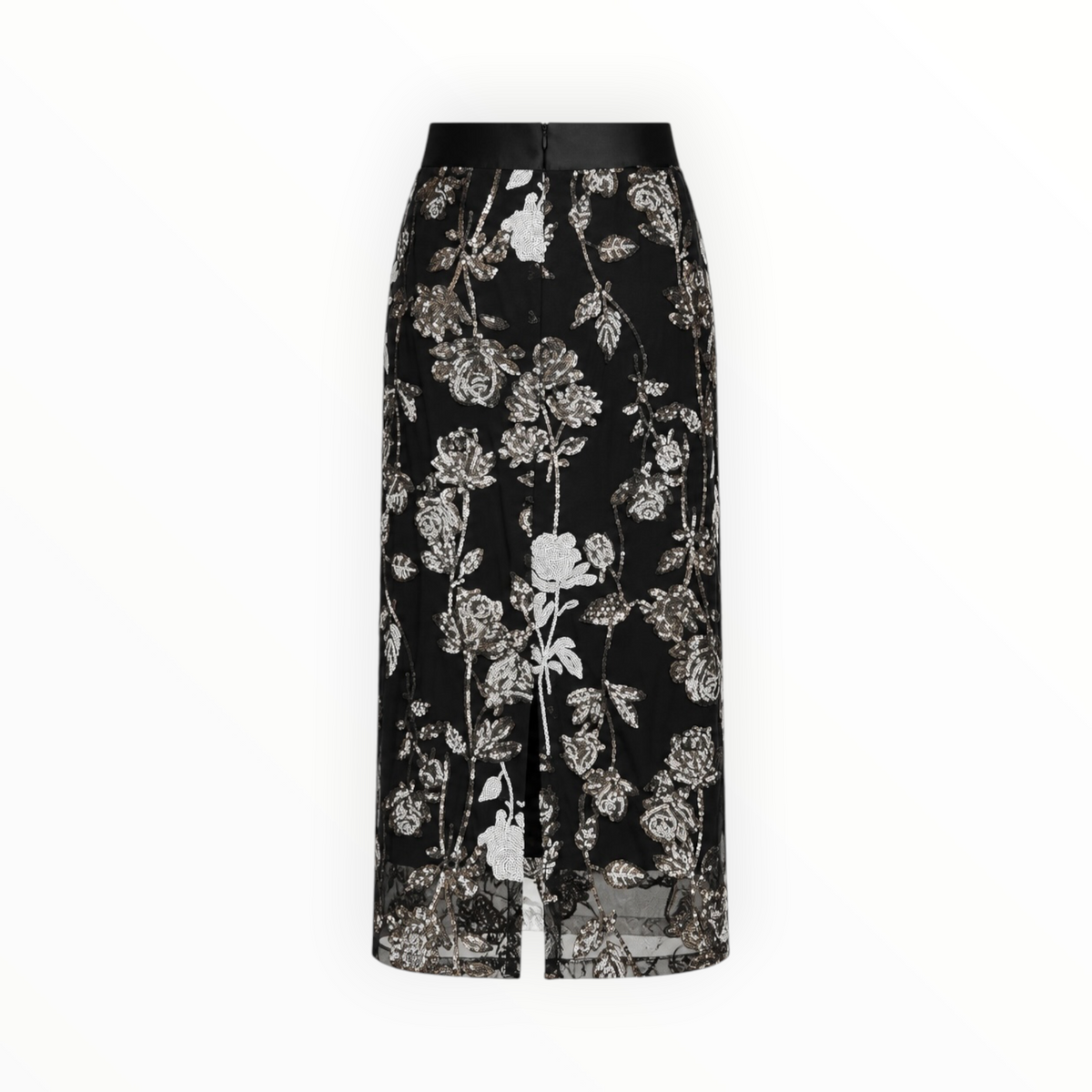 Floral Sequin Skirt size 10