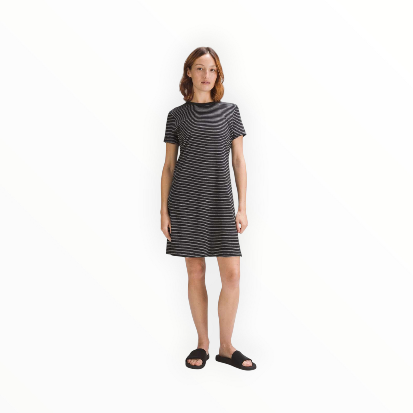 Classic-Fit Cotton-Blend T-Shirt Dress size 6
