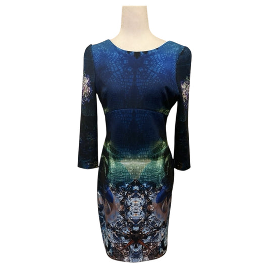 Blue/Green Dress Size 6 NWT