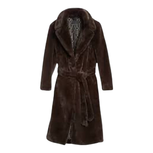 Faux fur coat Size Large New with tags