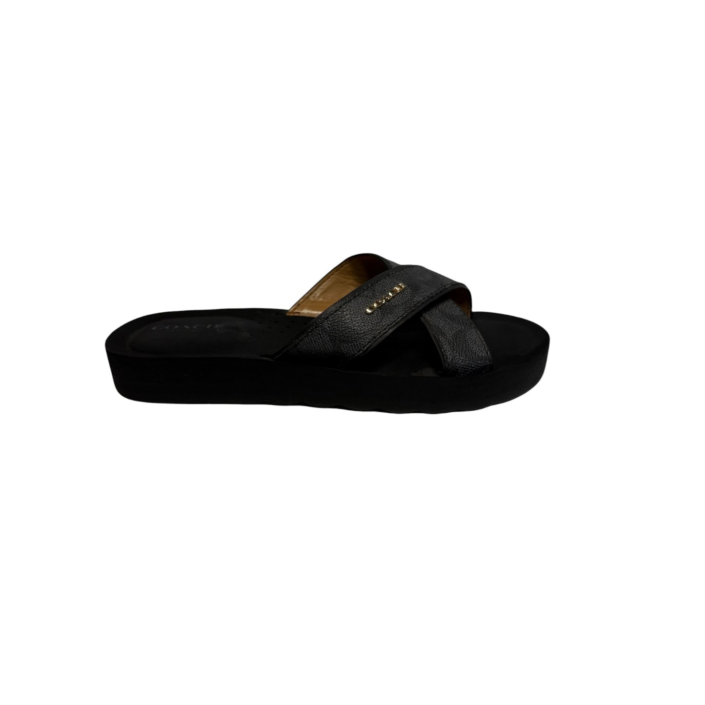 Janine Logo Slide Shoes Size 7