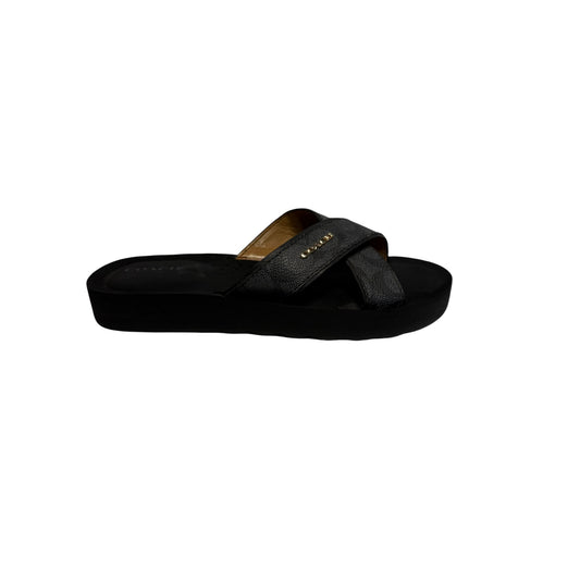 Janine Logo Slide Shoes Size 7