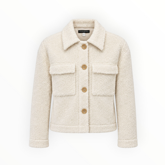 Cropped Sherpa Jacket size S