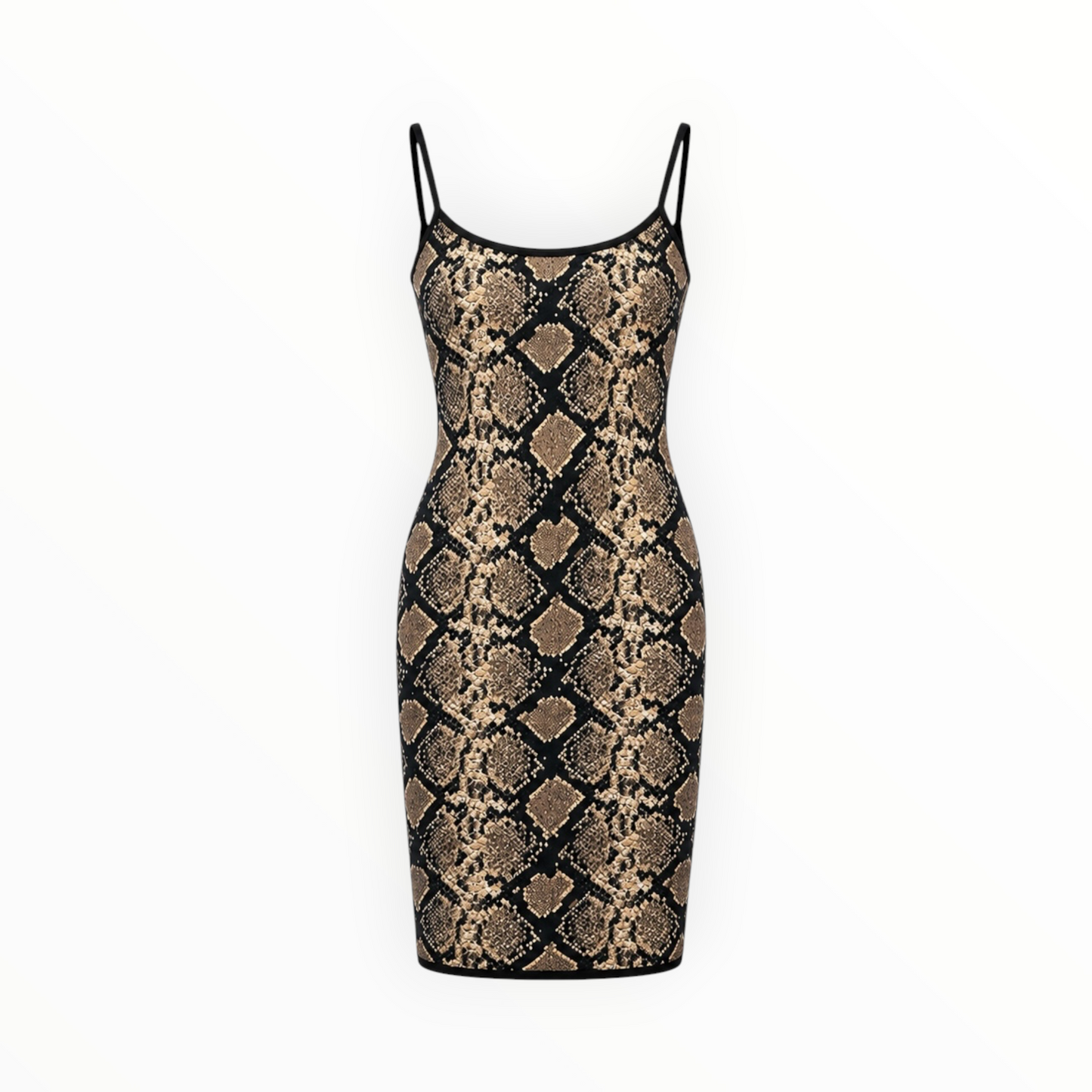 Snakeskin Printed Dress size M