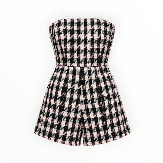 Tweed Strapless Romper size 4