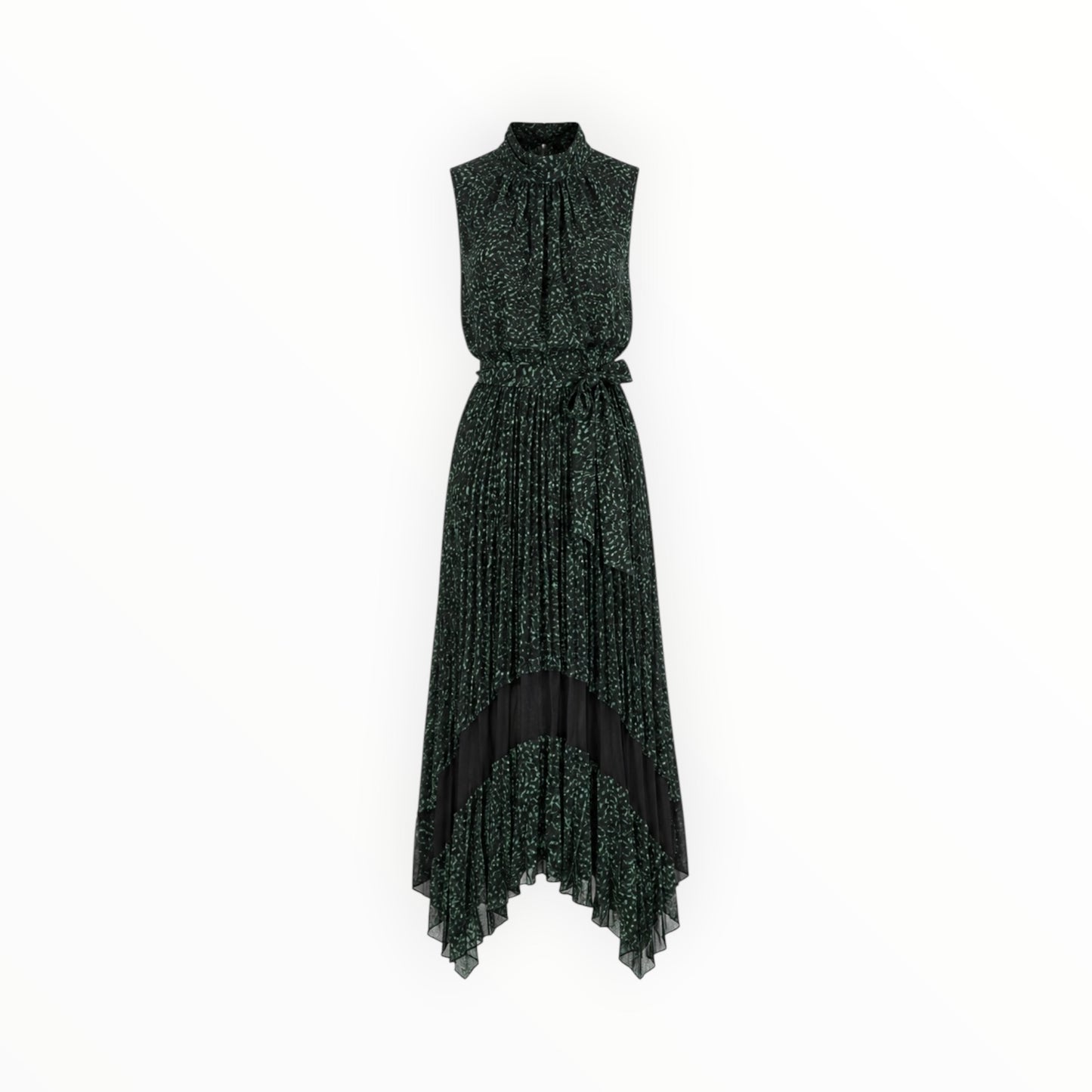 Abstract Pleated Dress size 18