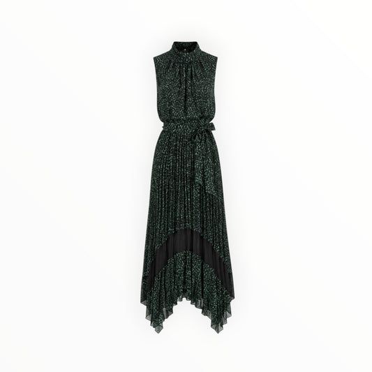 Abstract Pleated Dress size 18