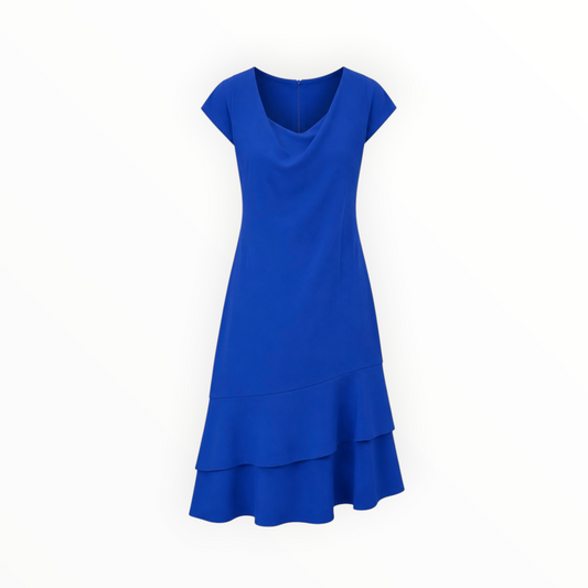 Cowl Neck Tiered Dress size 14