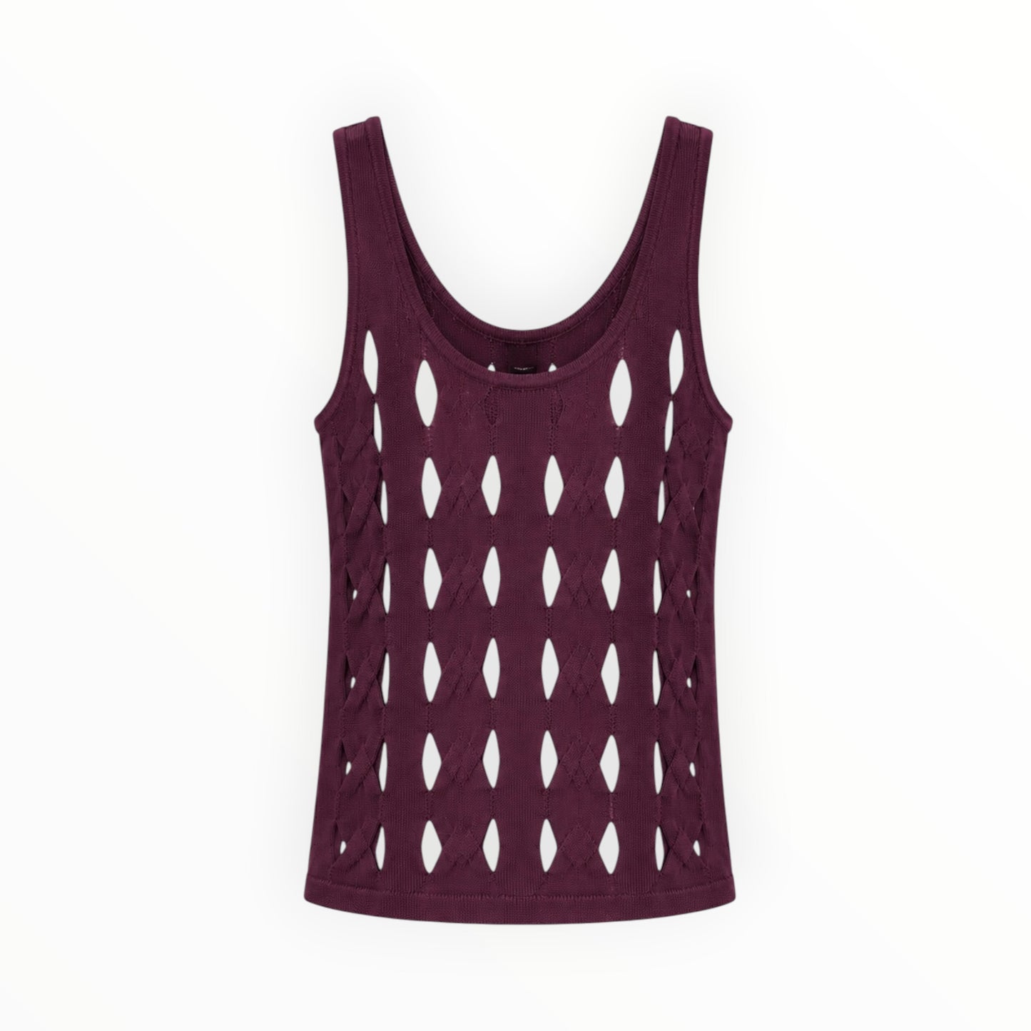 Open Knit Tank & Cardigan Set size S