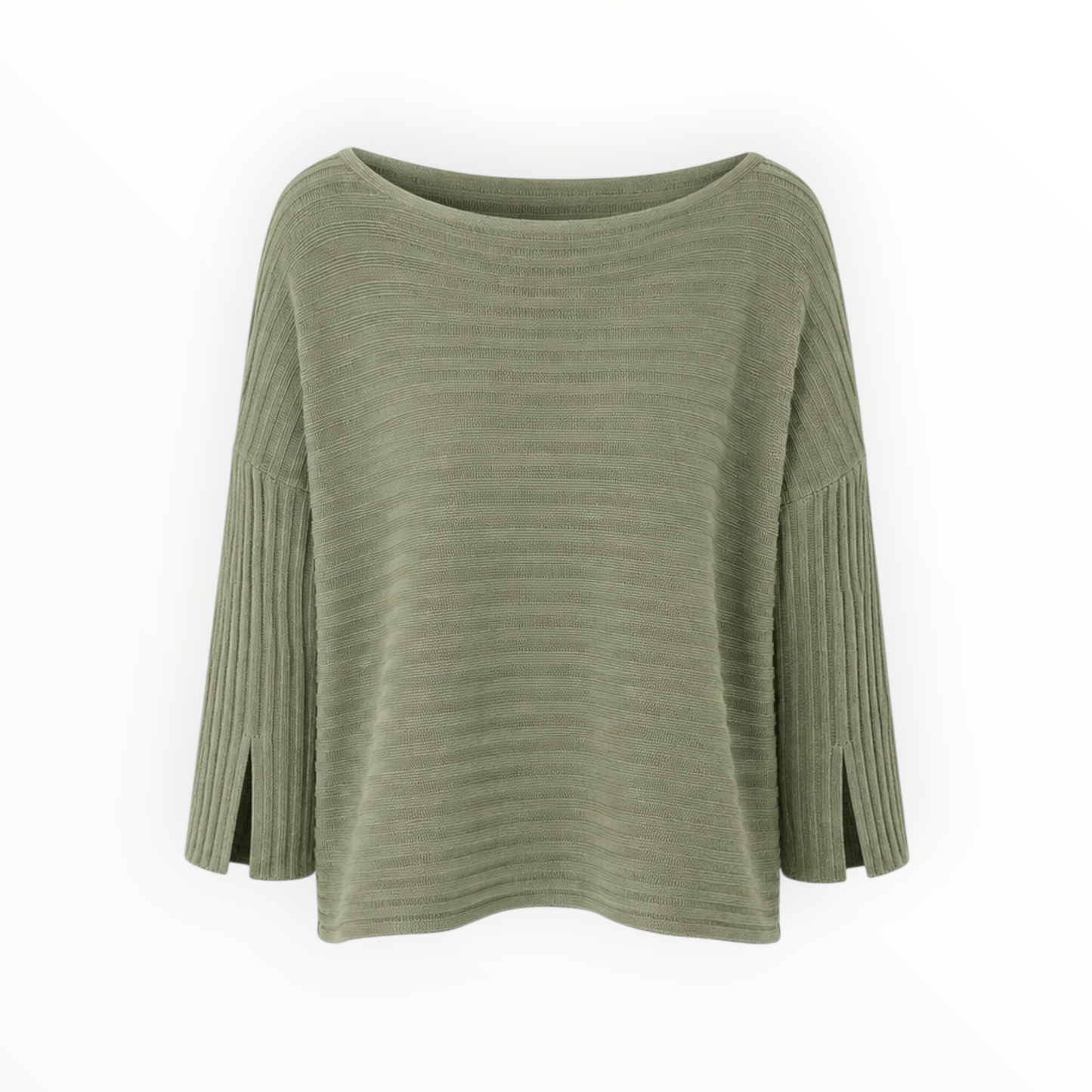 Textured Dolman Sleeve Knit Sweater size S