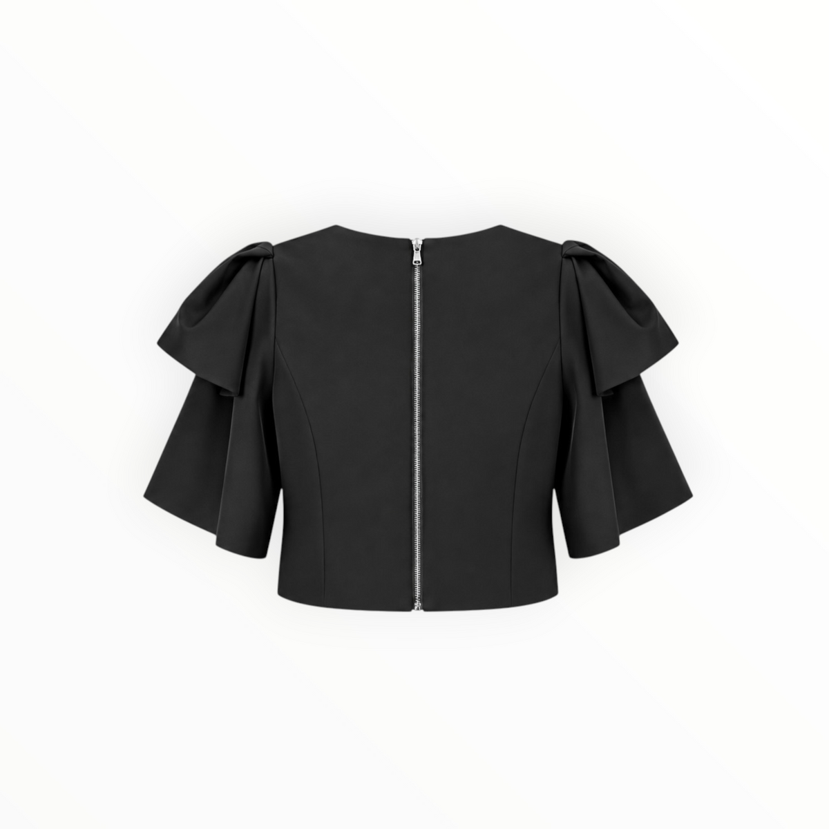 Puff-Sleeve Top size M