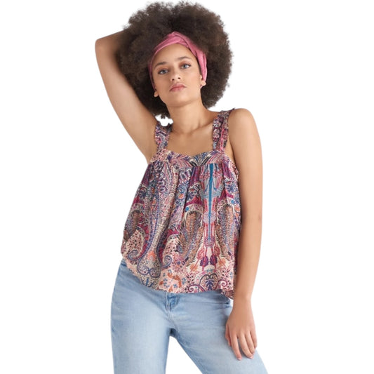 Paisley Tank Size Large