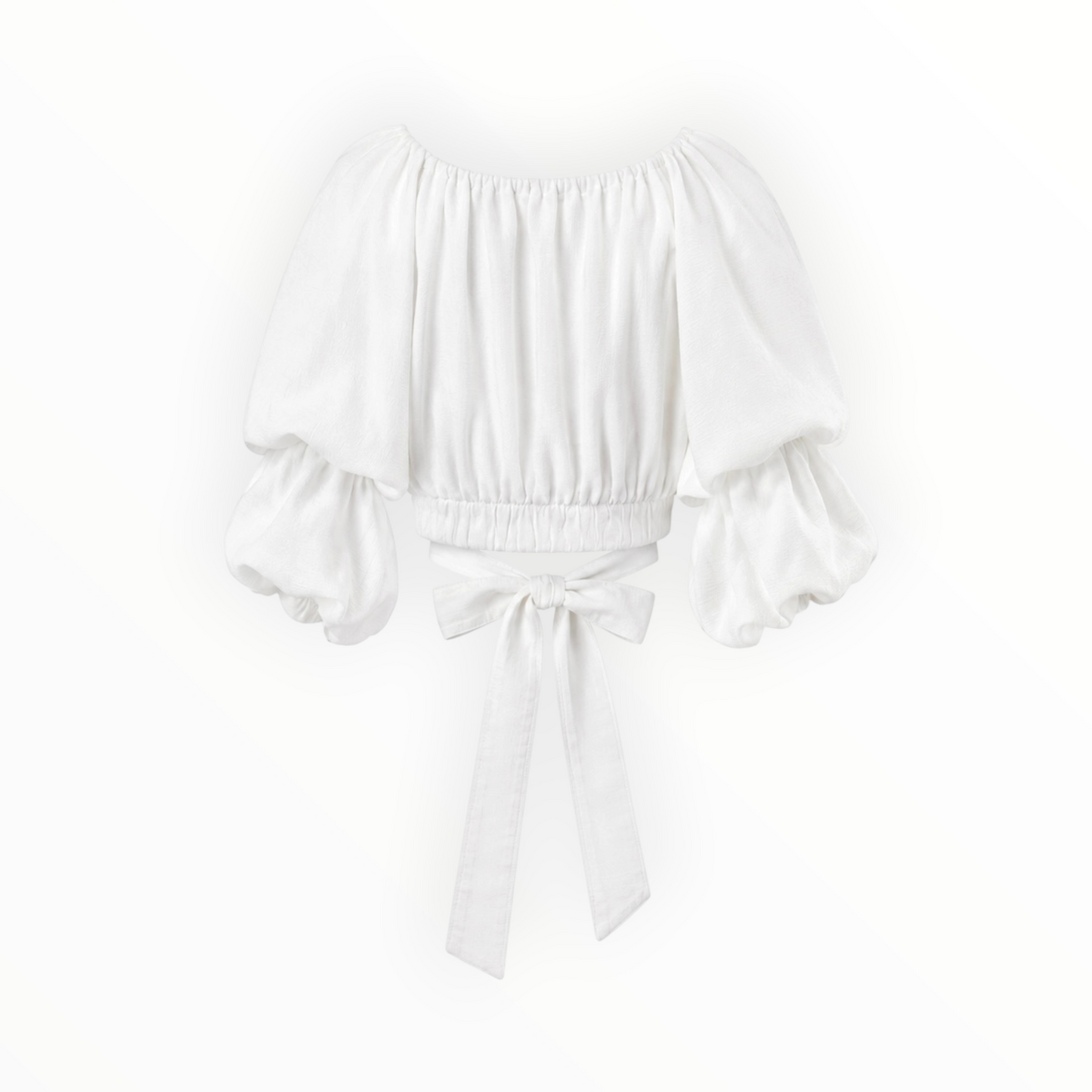 Puff Sleeve Tie Back Blouse size 10