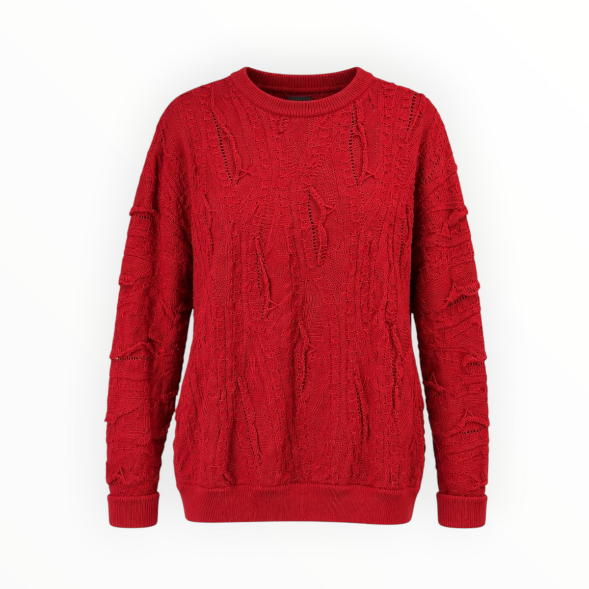 Textured Knit Sweater size M