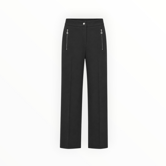 Zip Pocket Straight Leg Pants size S