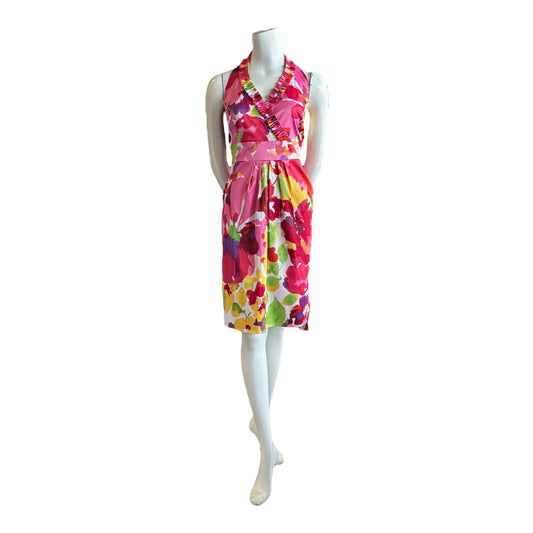 Floral Halter Dress size 16