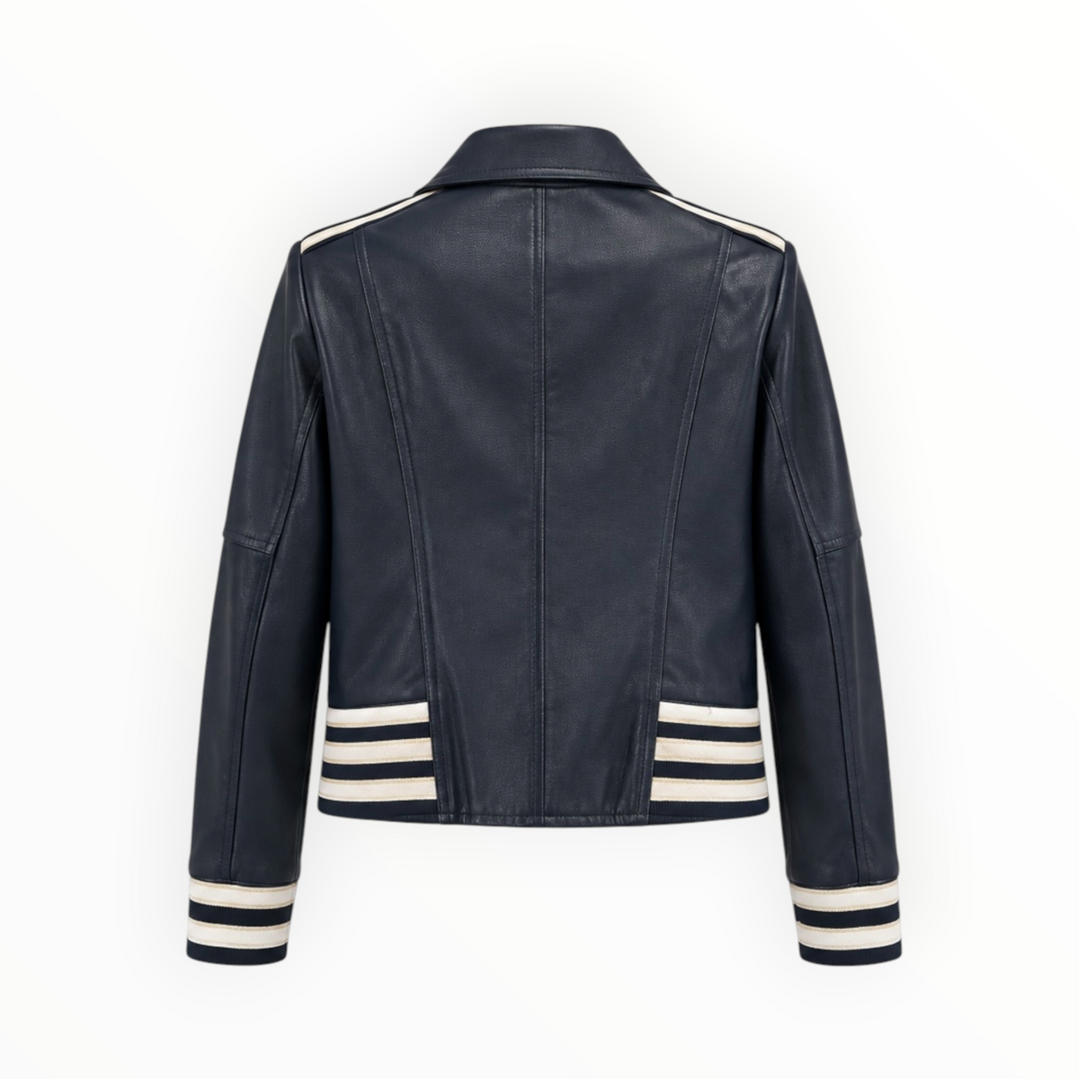 Asymmetrical Gold-Tone Zip-Up Jacket size M