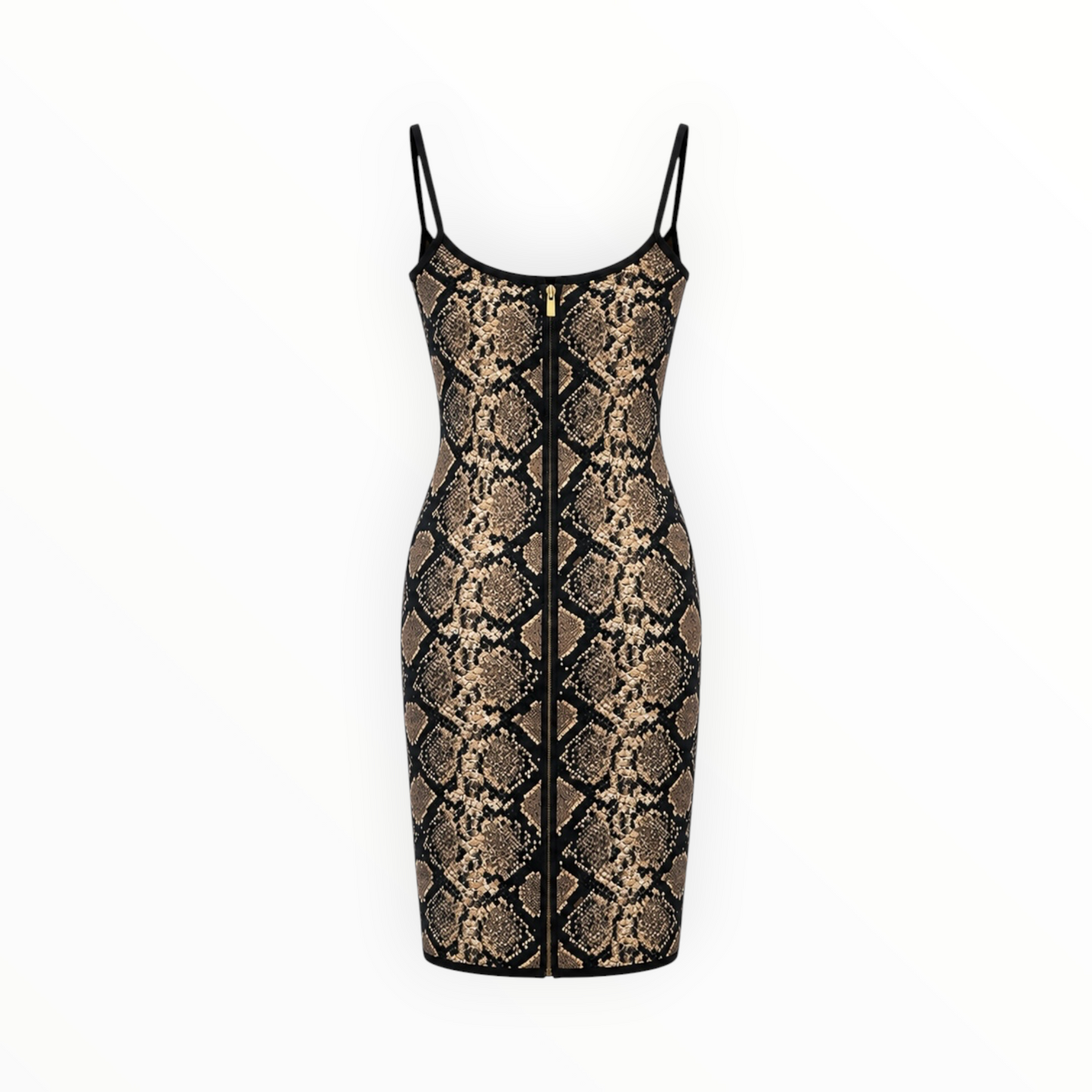 Snakeskin Printed Dress size M