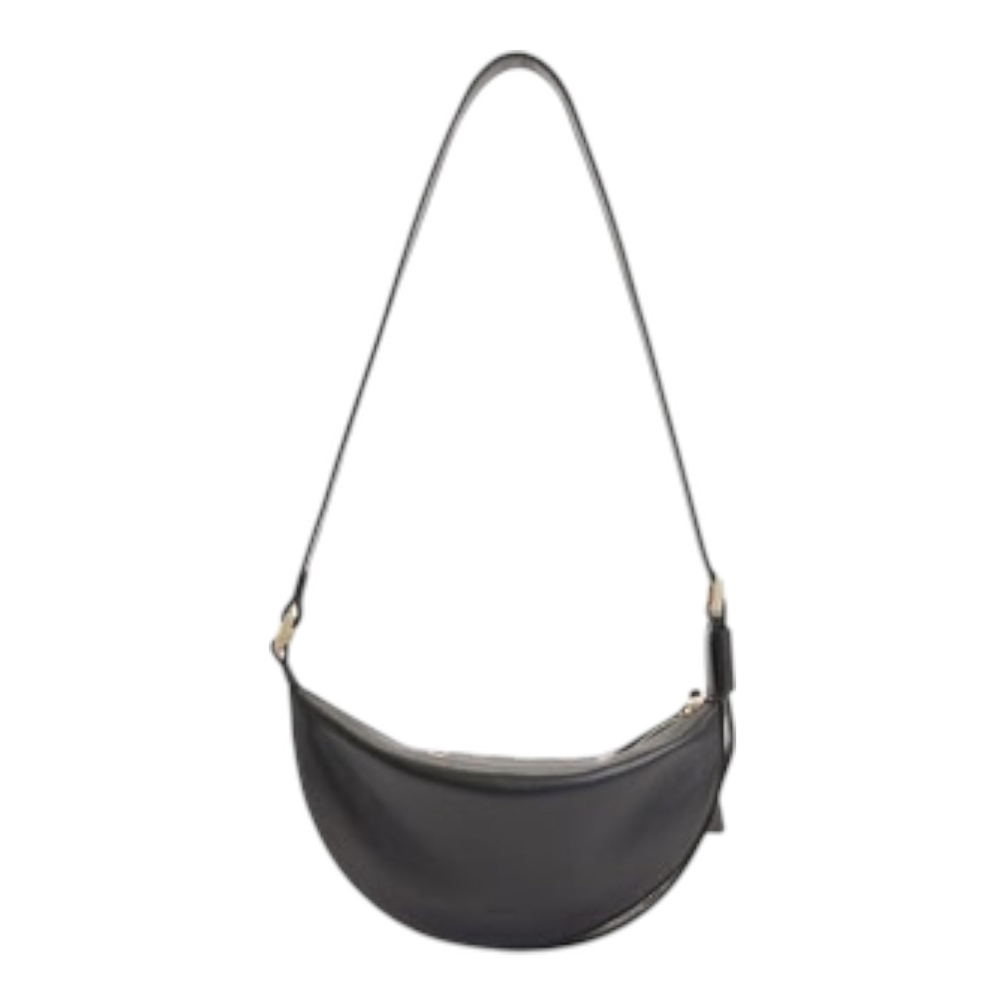 Half Moon Leather Eyelet Crossbody NWT