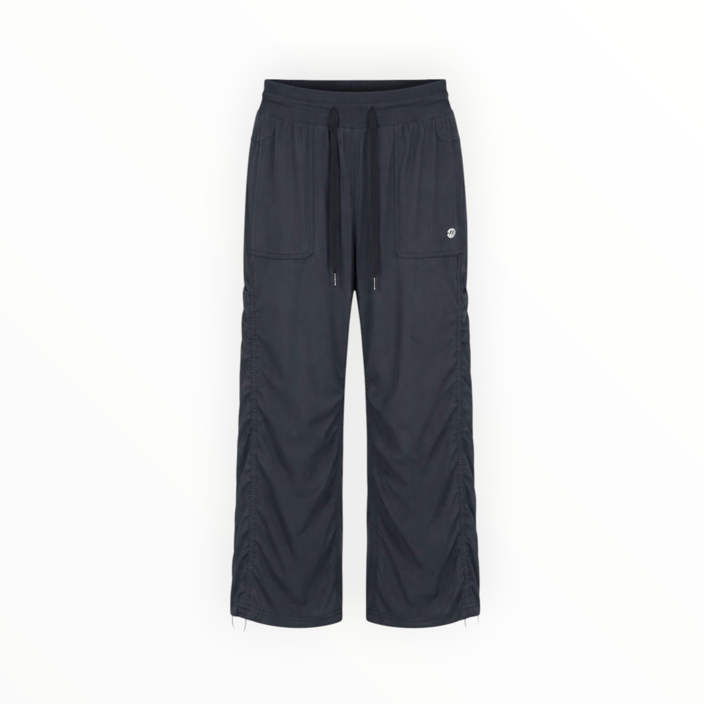 Ruched Cropped Utility Pants size M