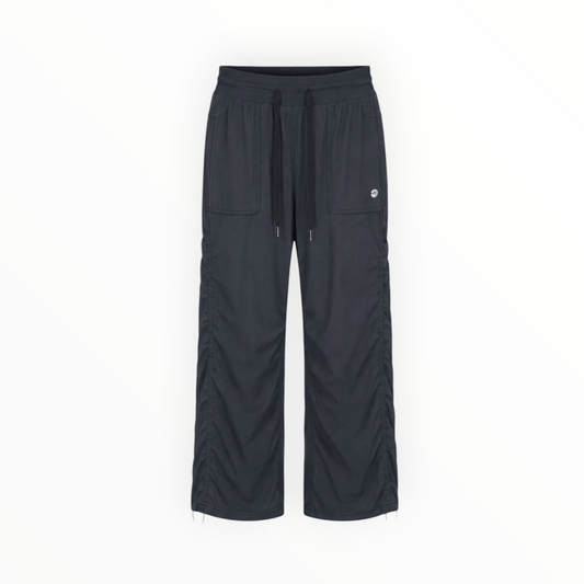 Ruched Cropped Utility Pants size M