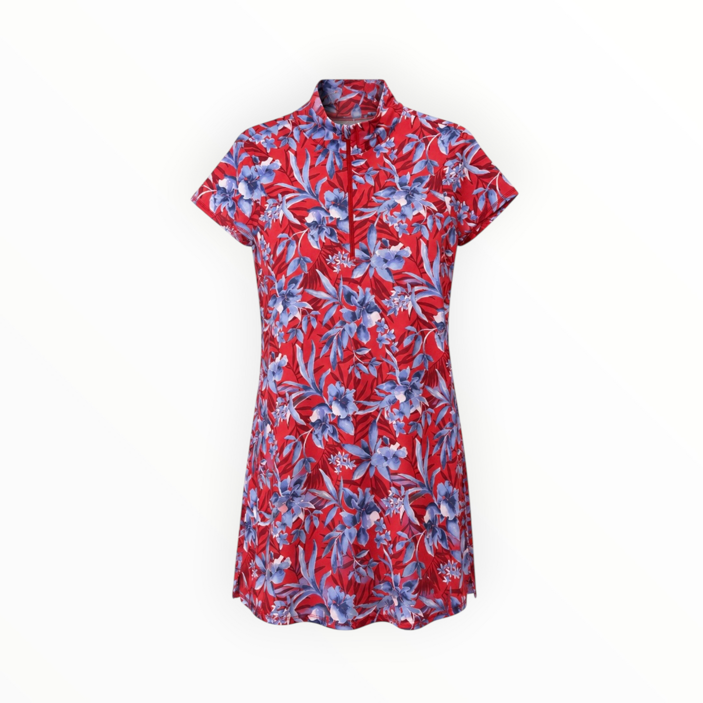 Floral Mock Neck Active Dress size M
