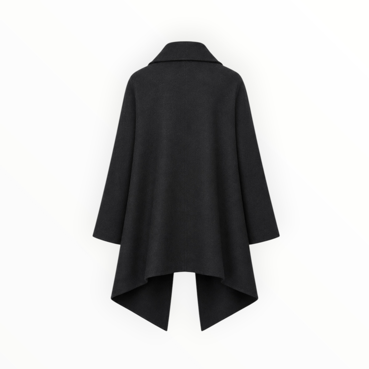 Asymmetrical Cape Coat size M