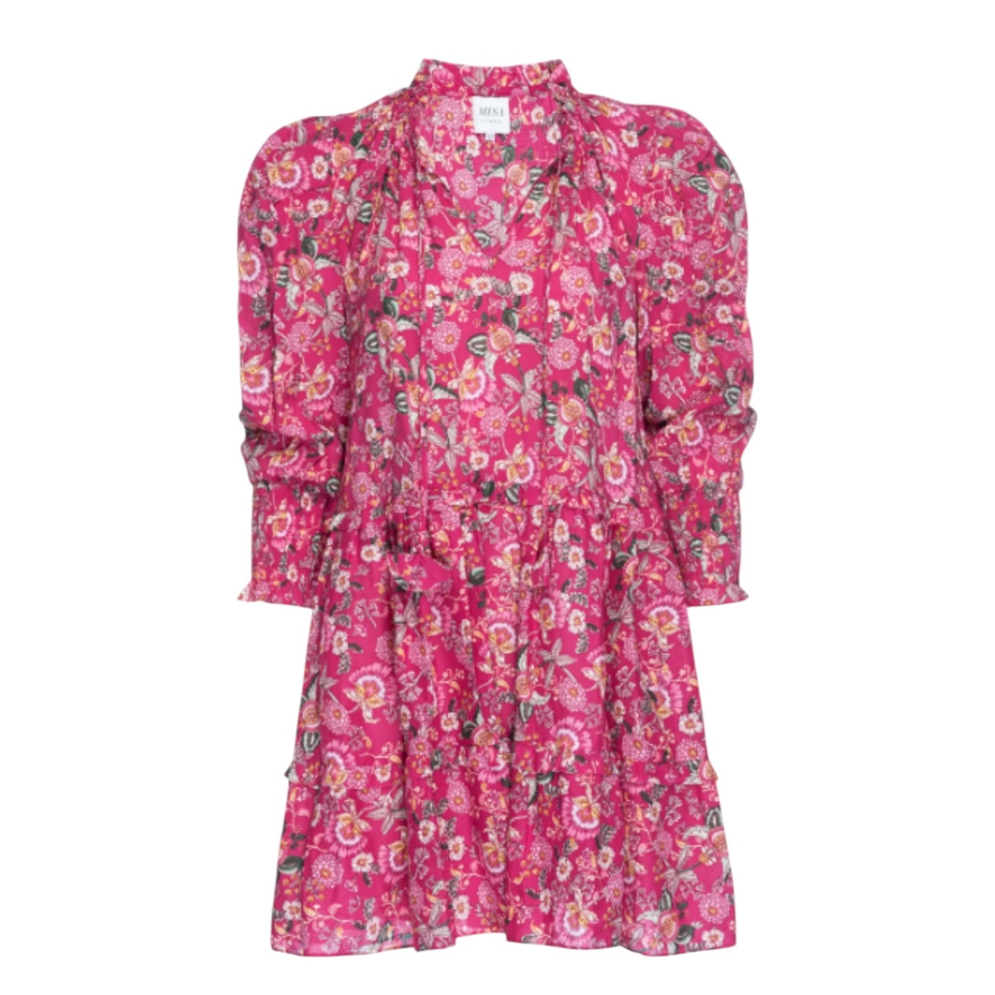 Pink Floral Dress Size L