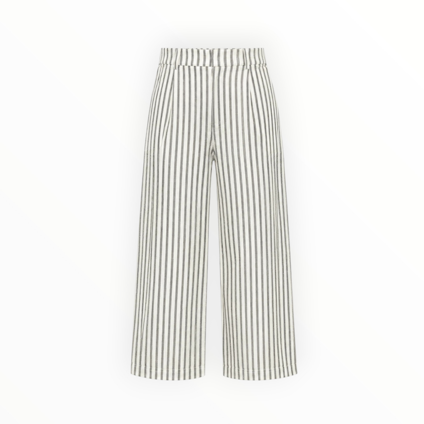 Striped Linen Wide Leg Pants size 4