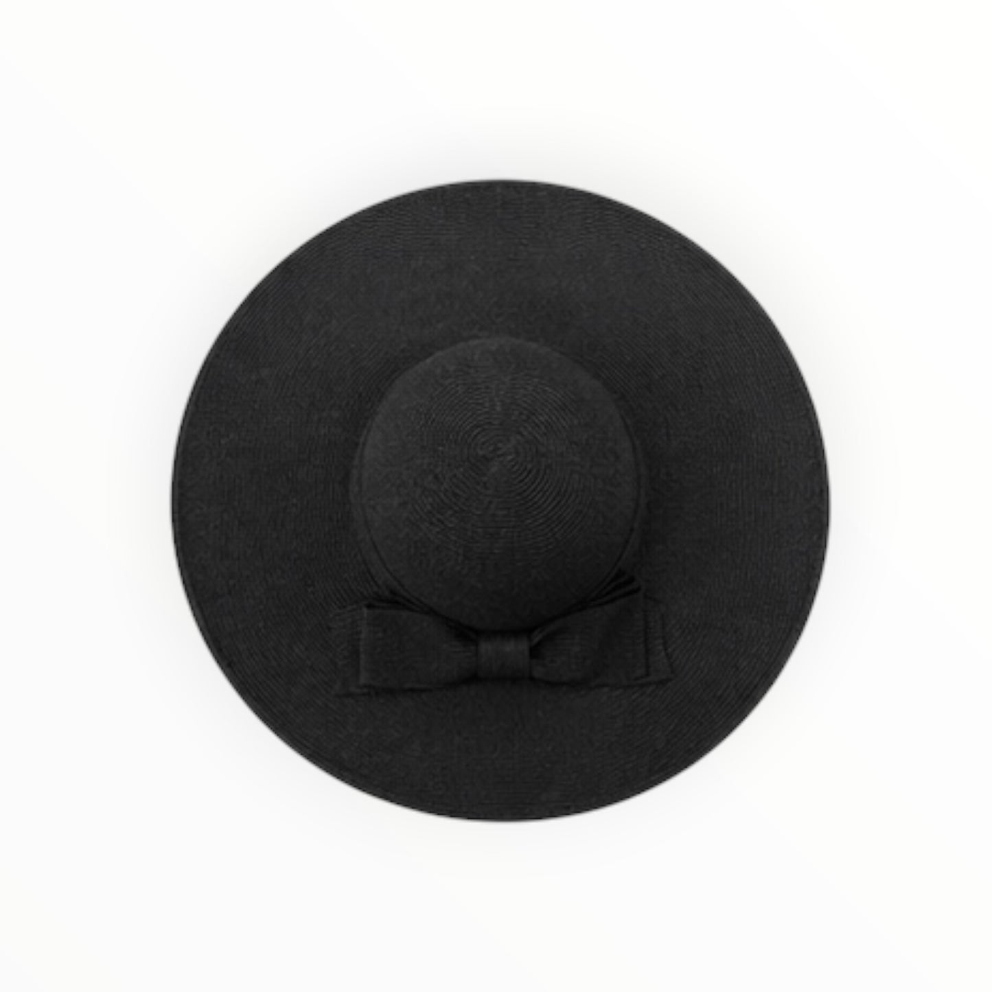 Wide-Brim Bow Sun Hat
