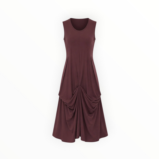 Draped Midi Dress size 2