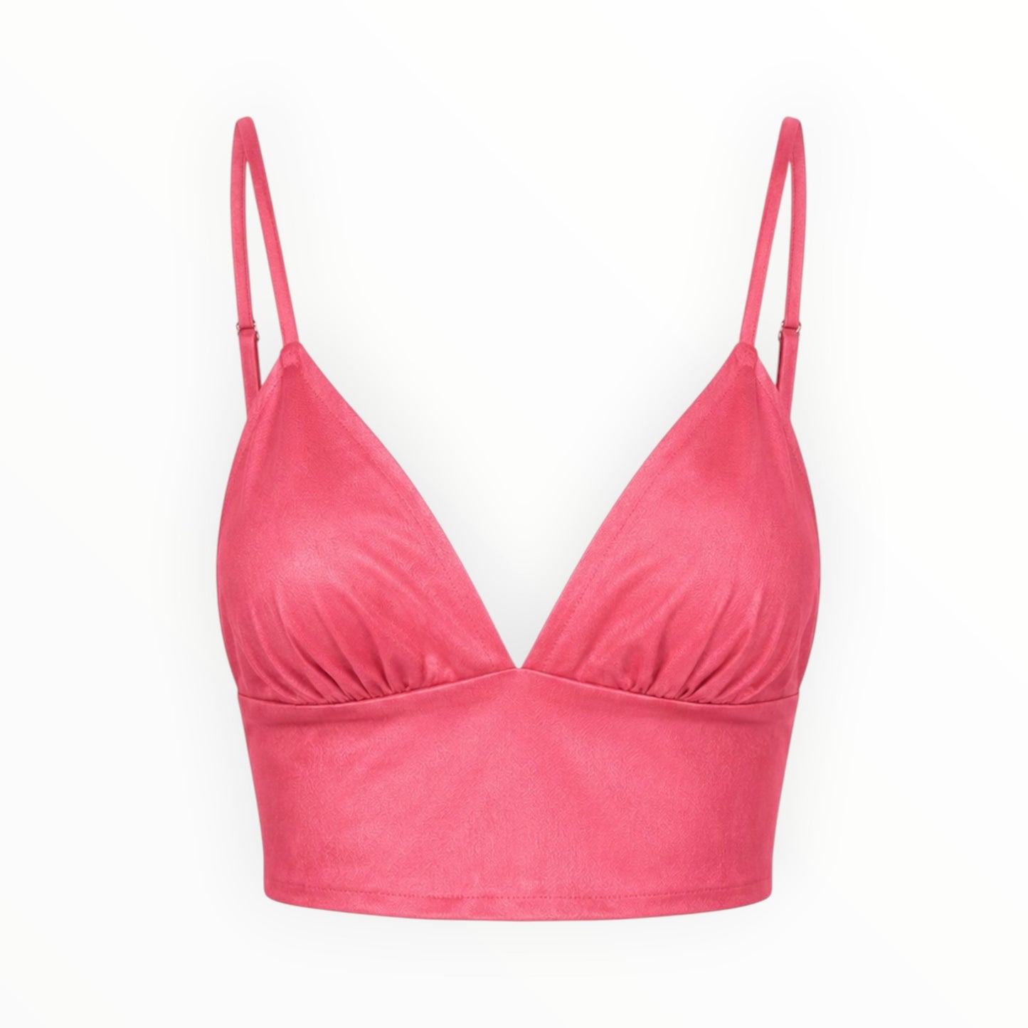 Satin Bralette Crop Top size XS