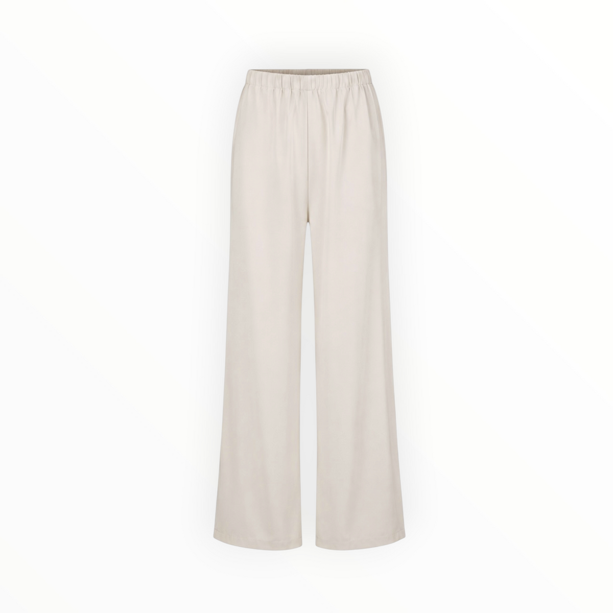 Wide-Leg Pull-On Pants size XS