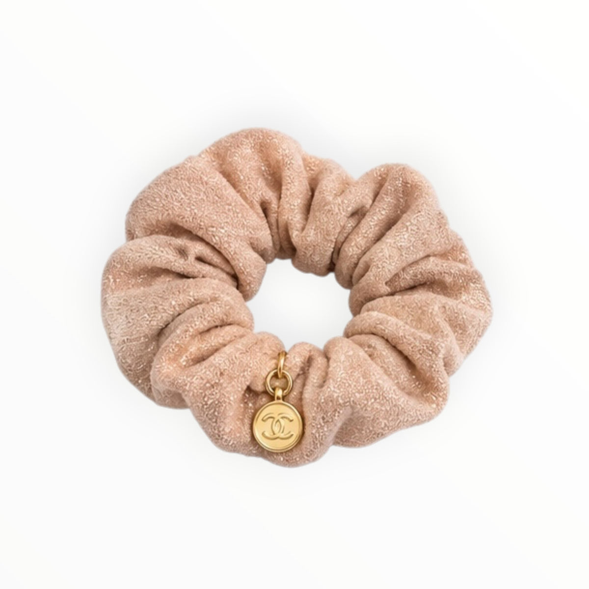 Shimmer CC Charm Scrunchie Set