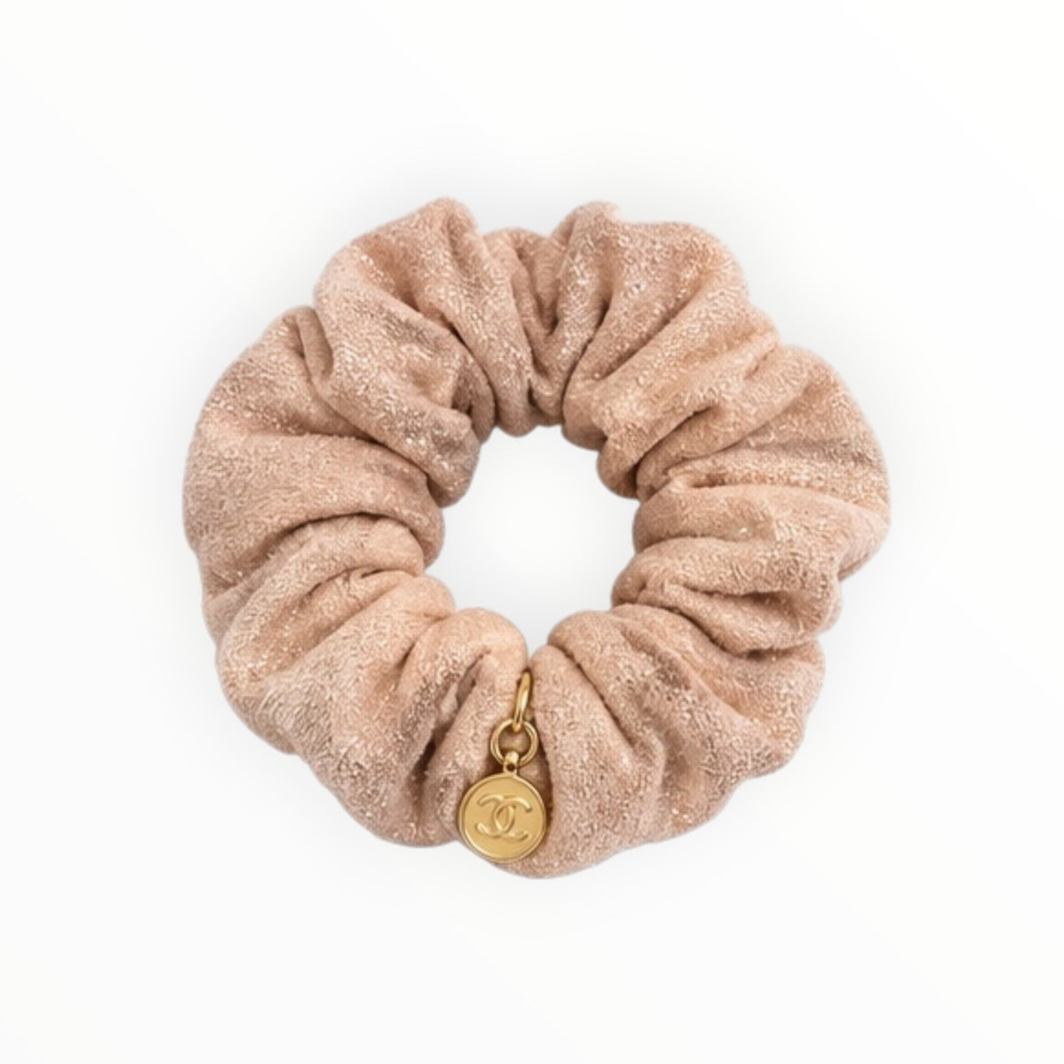 Shimmer CC Charm Scrunchie Set