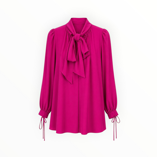 Tie Neck Swing Blouse size 2