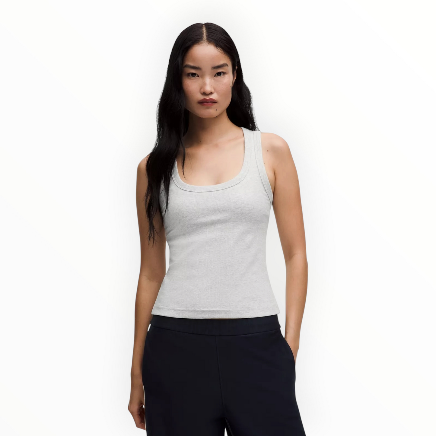 Little Ribbed Scoop-Neck Tank Top size 6