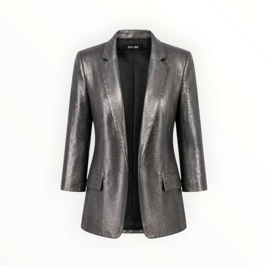 Metallic Open Blazer size M