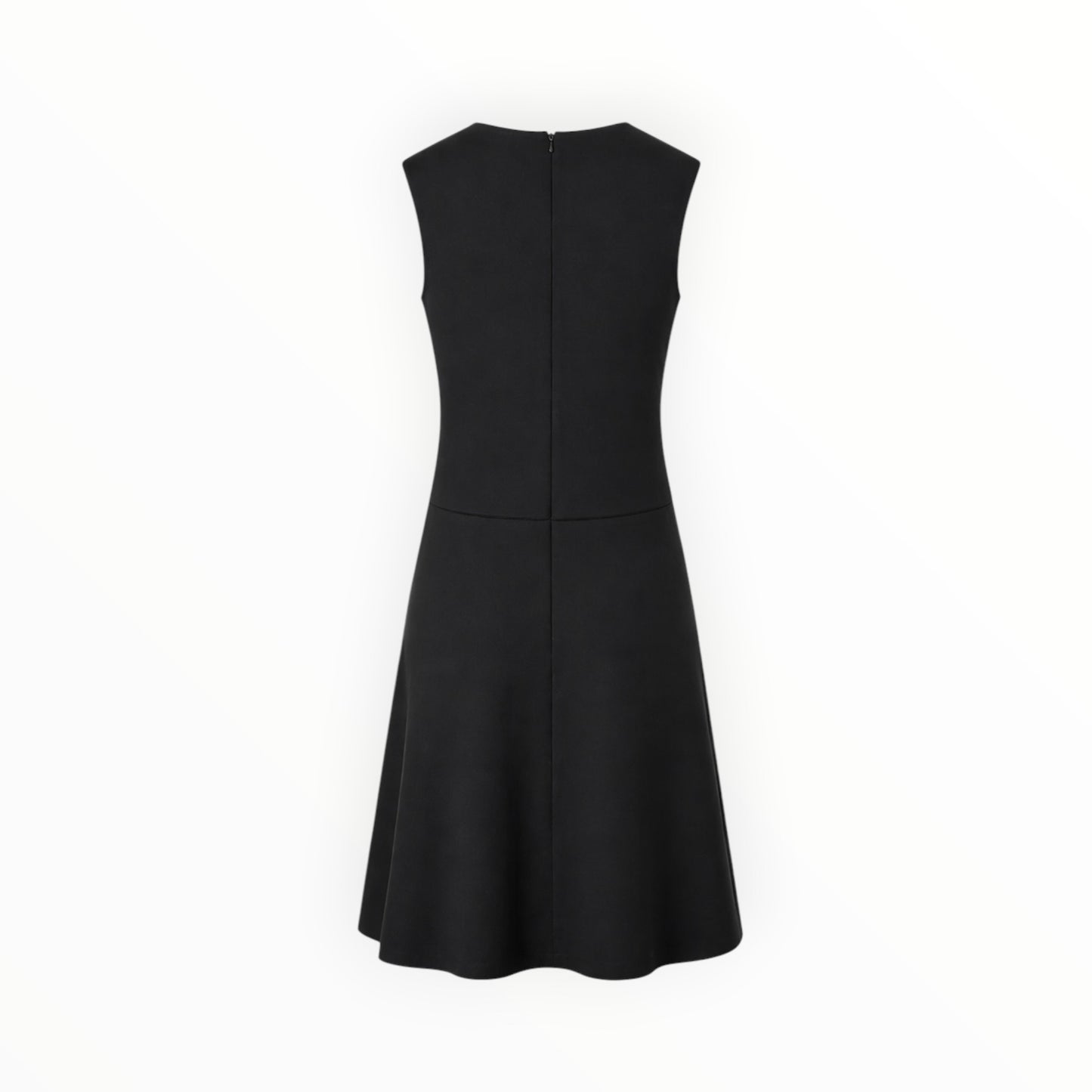 Faux Leather Fit & Flare Midi Dress size 1