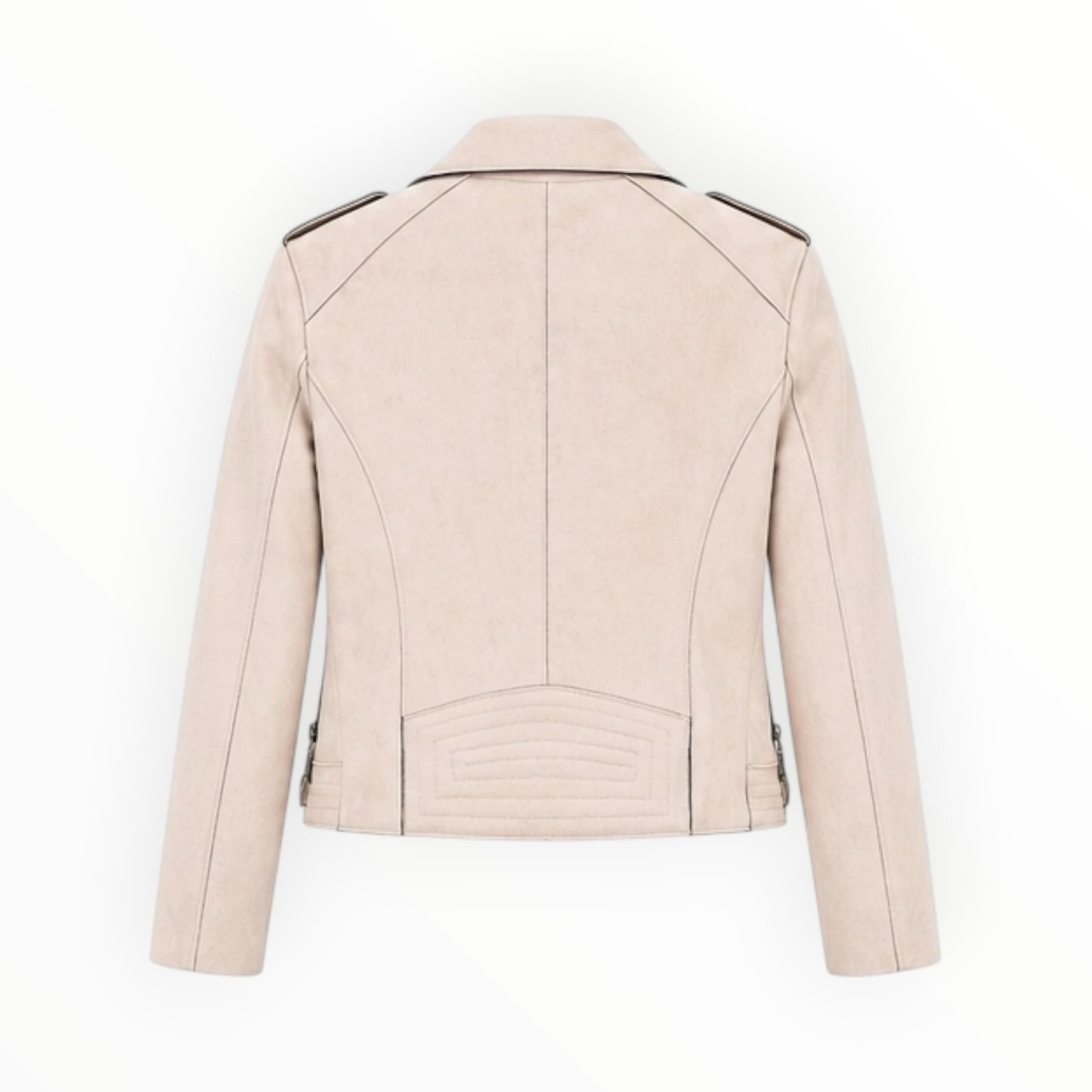Ultra Suede Moto Jacket size M