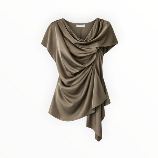 Phoebe Draped Top size 8